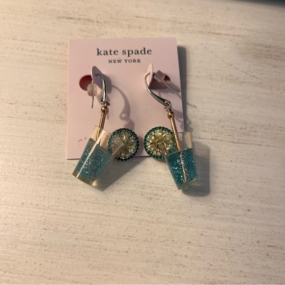 Kate Spade Good Spirits French Wire Drop Earrings NWT - Picture 3 of 5